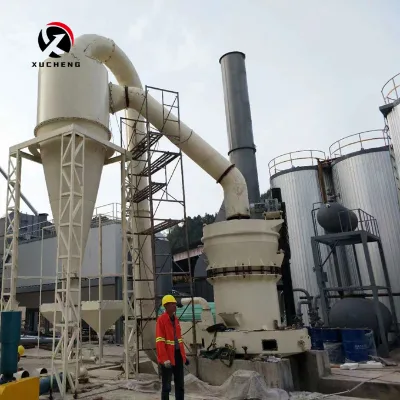 Small Raymond Mill Limestone Powder Ultrafine Powder Making Milling Machine Gold Including Engine Motor Gear Bearing