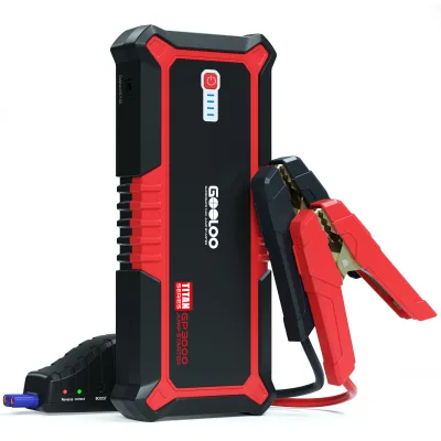 GOOLOO GP3000 4 In 1 3000A Car Jump Starters 12v Powerful Lithium Charger Battery Arrancador With Tyre Inflator Air Pump