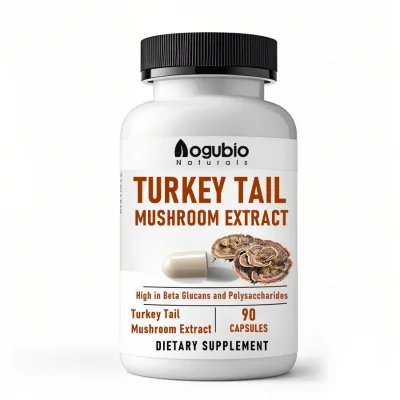 Factory Supply Turkey Tail Mushroom Supplement Organic Coriolus Versicolor Extract Turkey Tail Mushroom Extract Capsules