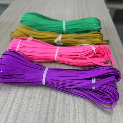 Customized High Visibility Color Reflective Piping & Stripe Material for Fashion Clothes Reflective Stripe Design