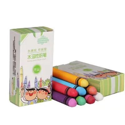 Wholesale Customized Oil Paint Non Toxic Crayons Organic Dust-free Stationery Crayon