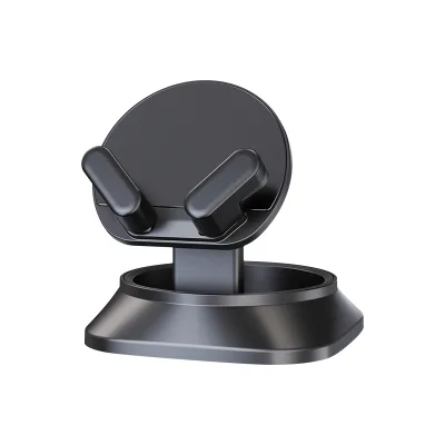 2026 Trending Foldable Rotatable Stable Durable ABS+Silicone Car Dashboard Phone Holder for Universal Vehicles and Mobile Phones