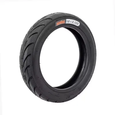 Ninebot Original 10 X 2.125 Wear Rubber Resistant Anti Slip Pneumatic Scooter Tire for Electric Bike