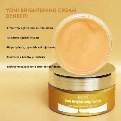Pineapple Yoni Underarms Cream Vaginal Moisturizer for Body Face Bikini and Sensitive Areas