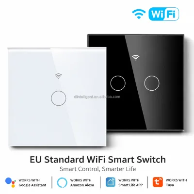 Factory Wholesale 86 Euro Standard Dood Smart Switch European/US Smart WiFi Wall Switch Remote Control