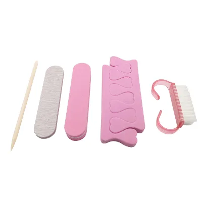 Professional Nail Tools Disposable Home Manicure Pedicure Set 5 Pcs Nail Kit for Pedicure Tools Foot Salon
