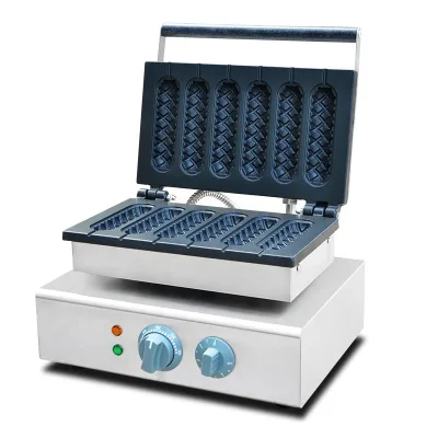 Electrical Hot Dog Crispy Hot Corn Muffin French Hot Dog Plate Roller Grill Bread Sandwich Making Machine Grill Hot-Dog-Machine