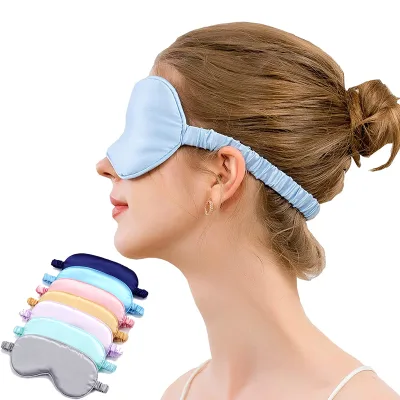 Silk Sleeping Eye Mask Custom Bridesmaid Sleep Masks Bachelorette Party Favor Silky Sleep Mask Blackout Lightweight Blindfold