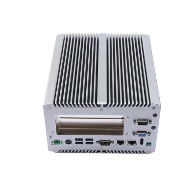 Fanless Embedded Computer PCI Slot Win 7-10 Intel Core I5 6300U DC 9-24V Dual Gigabit LAN -20~60C 8GB DDR4 MSATA