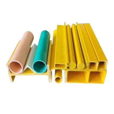 Weather Resistant FRP Pultruded Fiberglass Structural Profile UV Stable Square Tube Customizable Municipal Park Garden Fence