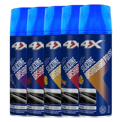 4X Brand Silicone Dashboard Polish, 450ml