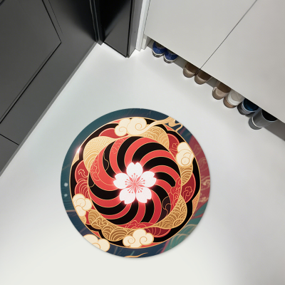 Shape Modern Rugs and Carpets Living Room Designer Round Rugs Custom Cartoon Promotional Irregular Floor Mat