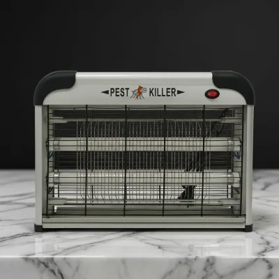 Briht Powerful Electric Mosquito Killer Light Indoor Bug Zapper Trap 20-50m Coverage Metal Construction Easy Clean Model