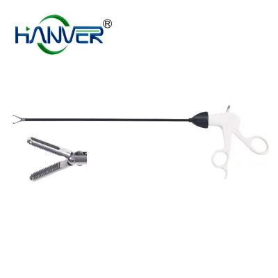 Disposable Double Action Forceps Medical Single Use Forceps Disposable Monopolar Grasper