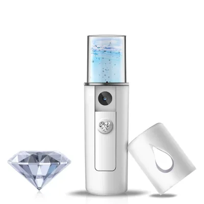 Facial Nano Spray USB Rechargeable Facial Steamer Spray Mist Handy Home Use Facial Cleanser Spray