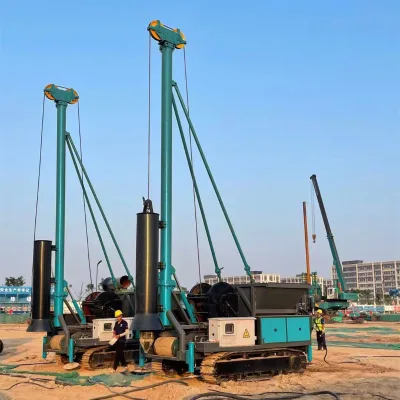Large Crawler Cement Mixing Pile Machine Squeezing Pile Drilling Machine for Sale