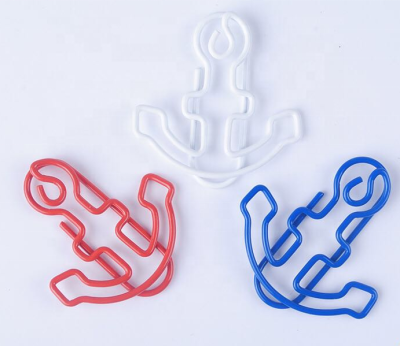 Custom Design Anchor Shape Paper Clip