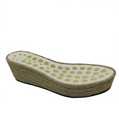 GUOZU Women's Fashion Espadrilles with Durable Anti-Slip PU+Jute Wedge Heel