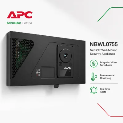 NBWL0755 APC Battery NetBotz for Room Monitor 755 Security Camera System Security and Environmental Appliances