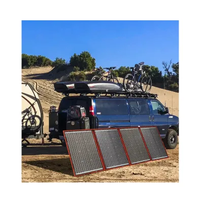 Waterproof Portable Flexible ETFE Monocrystalline 18V 100W 200W High Efficiency >20% CE Certified Lightweight Solar Panels for