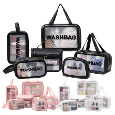 Wet-dry Separation Makeup Bag Portable Toiletry Bag Travel Essentials Large Capacity Storage Bag Fitness Swimming Essentials