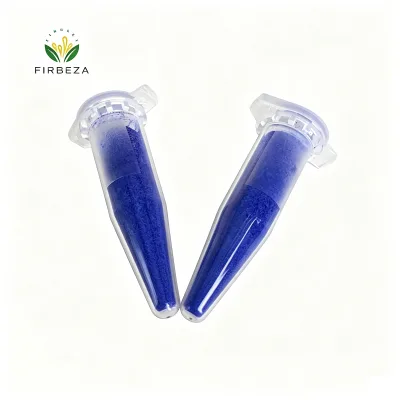 Factory Supply 99% Pure Ghk-Cu Skin Care Cosmetic Grade Bulk Blue Copper Peptide Powder