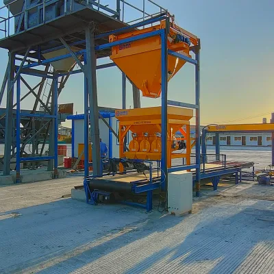 New Triple Spiral Steel Concrete Mold Paver and Fence Wall Panel Production Line for Construction Material Making Machinery