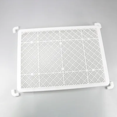 Competitive Price Maximum air Flow Stackable Plastic Drying Trays Size 815*600*70 mm Hole Size 7 mm wiTh Mesh Hole
