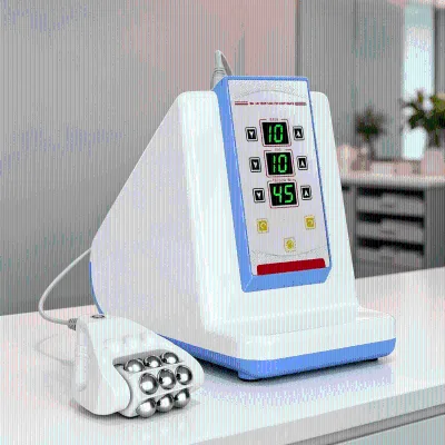 AU-E503 Roller Fatigue Relieve Heating Neck and Shoulder Massager Machine Roller Ball Fascia Massage Equipment