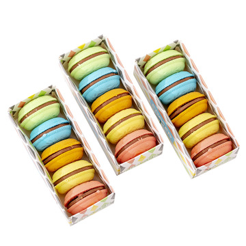 5pcs Macaron Shape Eraser Rubber Pencil Eraser