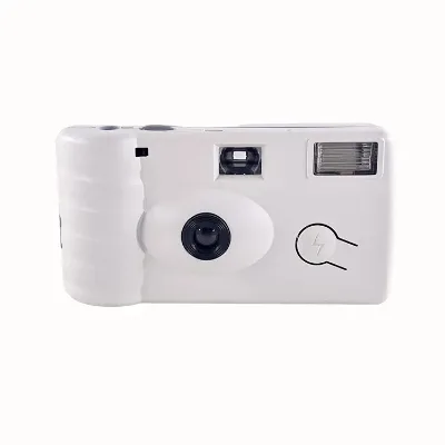 35mm Professional Motorized 12Shots Disposable Camera Flashlight AA Battery Handy Size for Wedding Bridal Shower Events Travel
