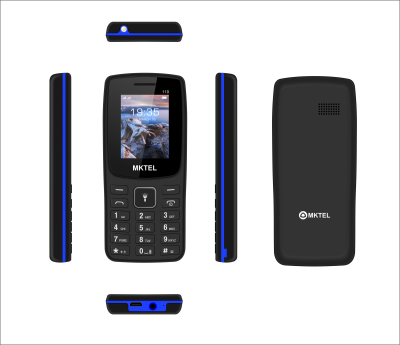 Factory Wholesale Original Noko 110 Dual SIM 2G Long Battery Life Big Button Unlocked FM Radio Feature Phone