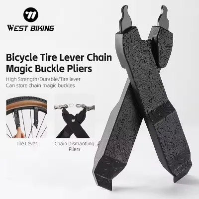 WEST BIKING Wholesale Bike Wheel Remover Repair Tire Tool Kit Set Plastic Bicycle Cycling Tire Tyre Lever