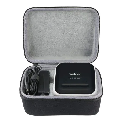 Hard Travel Shockproof EVA Case for Brother Color Label Photo Print