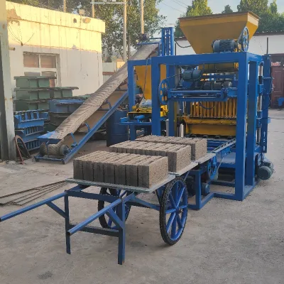 YURUI Advanced Hydraulic Brick Press Mixer Belt Combo West Africa Hot Model