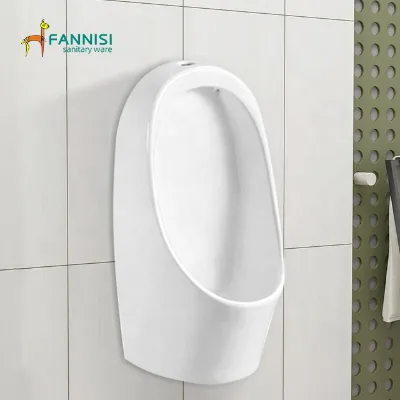 High Quality Hotel Public Bathroom Ceramic Wall Hanging Men Piss Urinal Male Urinals