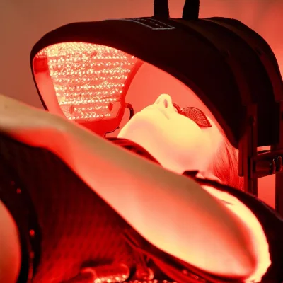 Non Invasive 635nm Near Red Led Face Light Therapy Body Contour Red Light Pads System Fat Loss Muscle Pain Relief