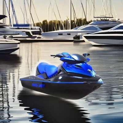 Brand New Jet Ski 1400cc Engine Capacity Powerboat Fiberglass Jetski for Sale with 4 Stroke Motor