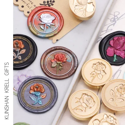 Designer Wax Stamp Thousands of Species Wax Seal Stamp for Wedding Invitation and Paper