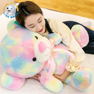 LK Hot Sale Baby Bear Animal Sofa Bed Toy Skin Teddy With T-Shirt For Children Plush