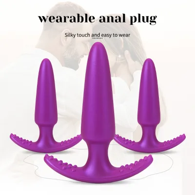 Anal Plug Products Wearable Anal Plug Outdoor SM Toys, Sex Toy Product for Men Adult Lady Male Masturbation