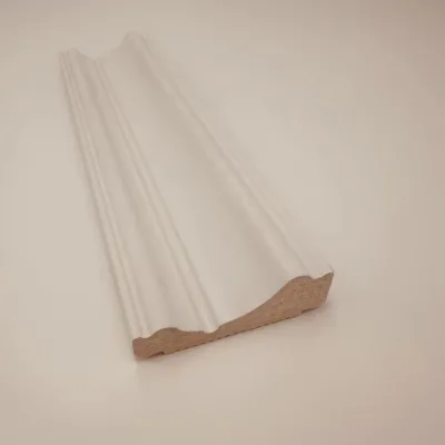 GX037 Modern Design 2.44M Skirting Board WPC Base with Waterproof Plastic for Indoor Floor for Hotels