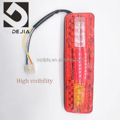 DEJIA Luxurious Replaceable Motorcycle Rear Tail Light with 12-Month Warranty