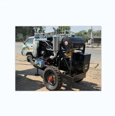 Portable 31kVA Open Diesel Generator 4 Cylinder Engine Heavy Duty Power Generating Set With Electric Recoil Start
