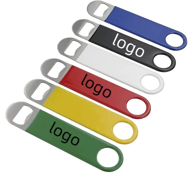 Stainless Steel Retro Heavy Duty Flat Design Beer Bottle Opener for Wedding Favors & Gifts Home Kitchen Bar Use