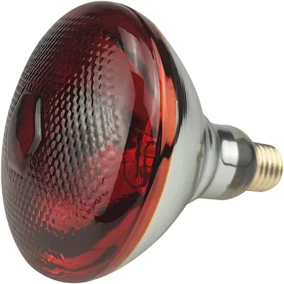 250w Red Insulation Lamp for Poultry Heating Thickened Insulation Lamp for Household Farms