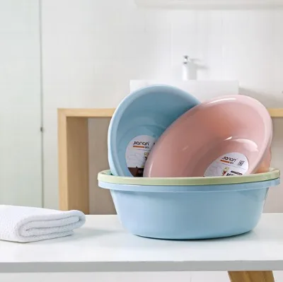 28cm-40cm Cheap Round Plastic Wash Basins for Bathroom Kitchen
