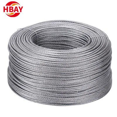China Manufactured 2-12mm Galvanized Steel Wire Rope