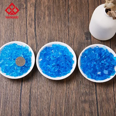 Natural Color Large Broken Glass Stones Dark Blue Glass Rock Glass Recycled Broken Crushed