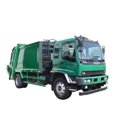 5 Tons Compactor Garbage Truck Waste Collecting Transit Rubbish Truck Dump Garbage Truck